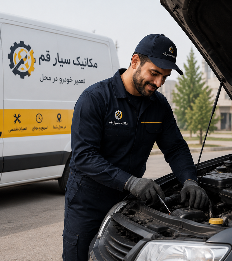 مکانیک سیار قم تعمیر خودرو در محل